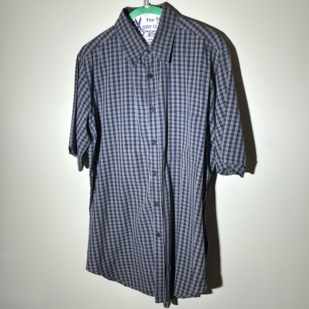 Giorgio Armani Mens Short Sleeve Le Collezioni Button Down Shirt 16 - 41